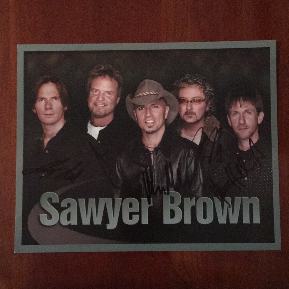 Sawyer Brown Signed Photograph
